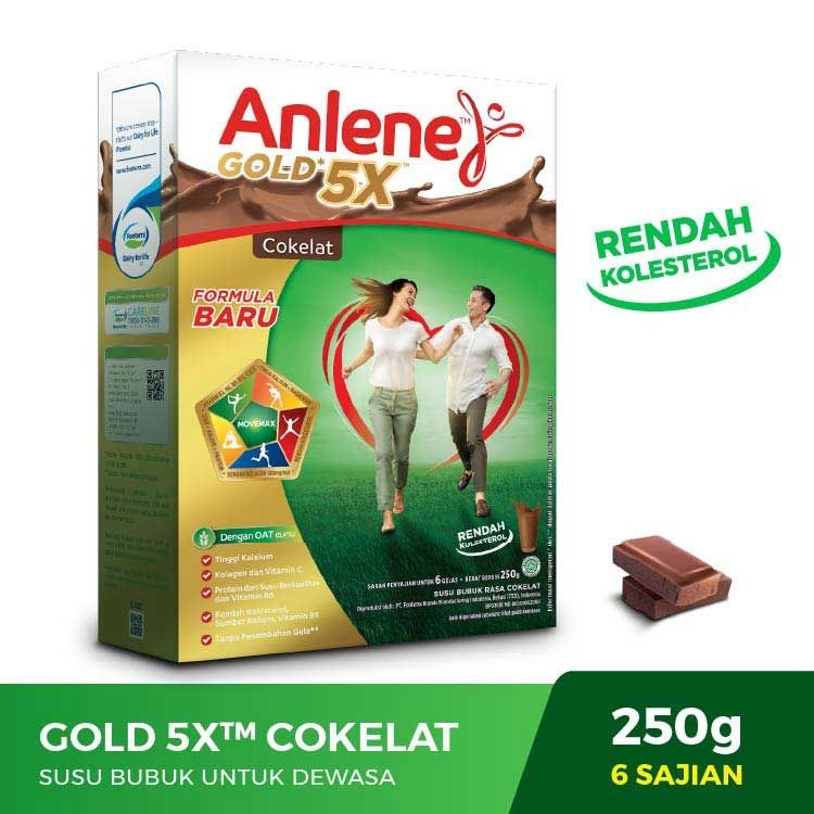 

Anlene Gold Chocolate 250gr - Nutrisi Tulang, Sendi, dan Otot//Susu Anlene Chocolate//Susu Anlene
