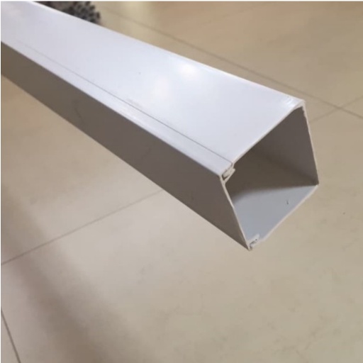 NISO KABEL DUCT 50 X 50 1.7 Meter /TRUNKING 50x50 DAK WIRING PROTEKTOR