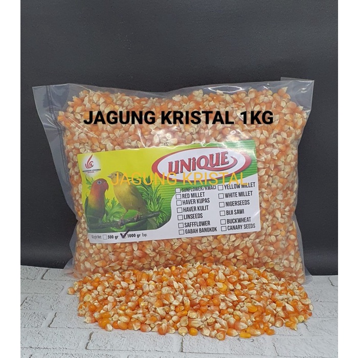 JAGUNG KRISTAL 1KG JAGUNG BURUNG MERPATI AYAM