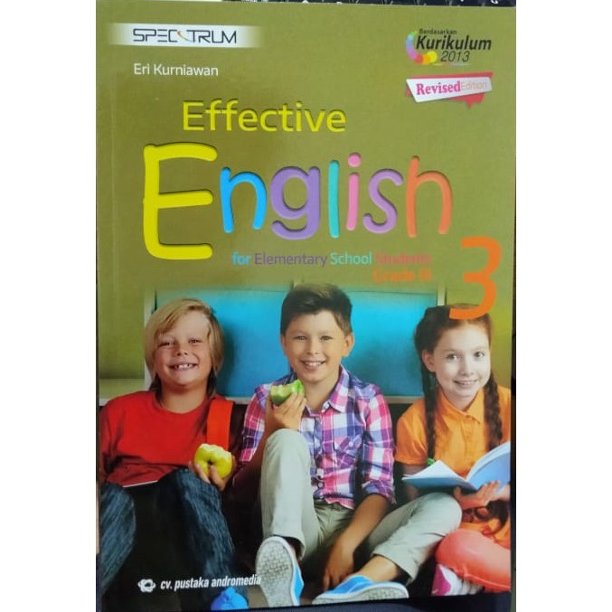 Buku Effective English for Elementary School Students Grade 3 - Bahasa Inggris SD Kelas 3