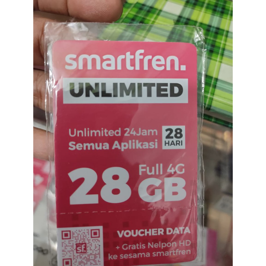 VOUCHER SMARTFREN UNLIMITED (TOTAL KUOTA 28GB)