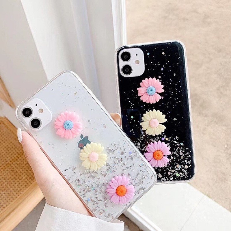 Flower 3D Vol 2 Case Samsung A13 A53 A32 A23 A13 A52 A52 A72 A11 A22 A02 A03 Core A51 A71 A80 A70 A50 A12 A02s