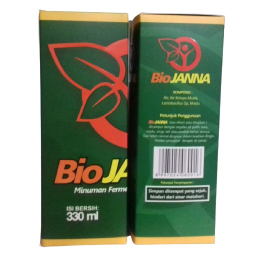 Bio Janna Fermentasi Air Kelapa Bio jana Original 330ml