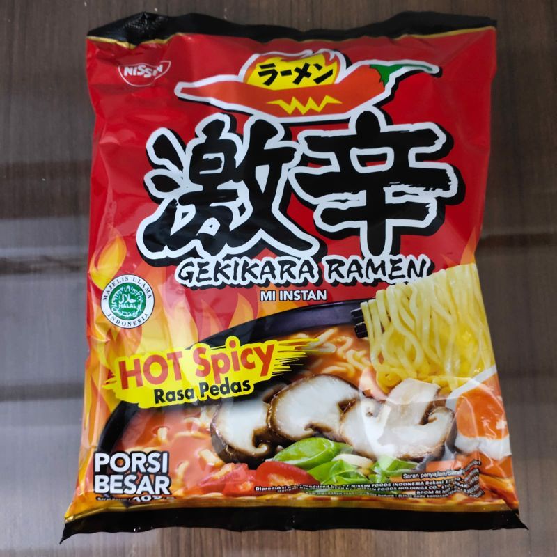 

Nissin gekikara ramen hot spicy rasa pedas 109gram