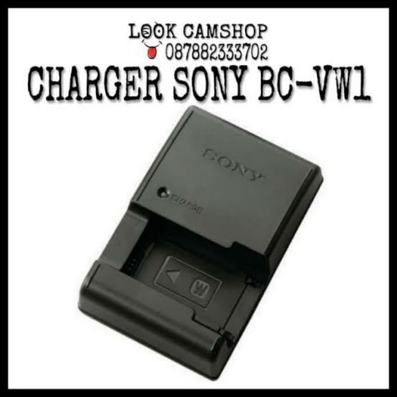 CHARGER SONY BC-VW1 BC VW1 VW 1 FOR BATTERY BATERAI NP-FW50 NP FW50 FW 50