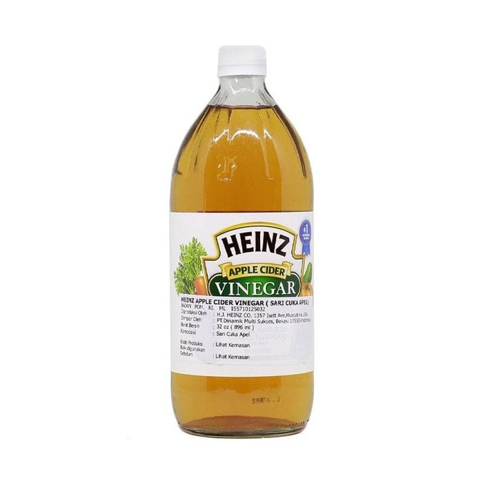 

Heinz Apple Cider Vinegar 32oz (Sari Cuka Apel)