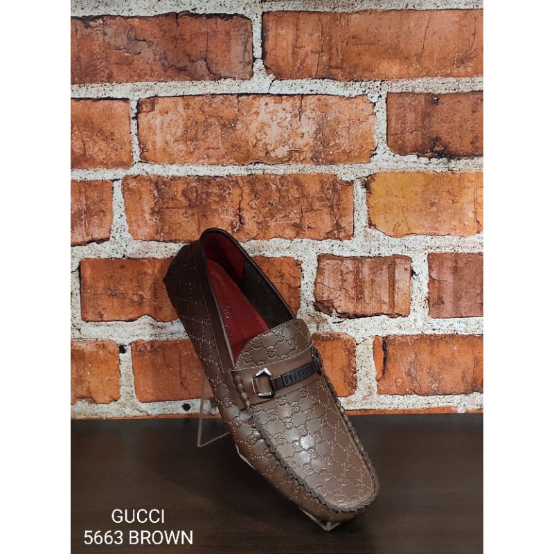 sepatu pria pansus slip on kulit FORMAL / CASUAL