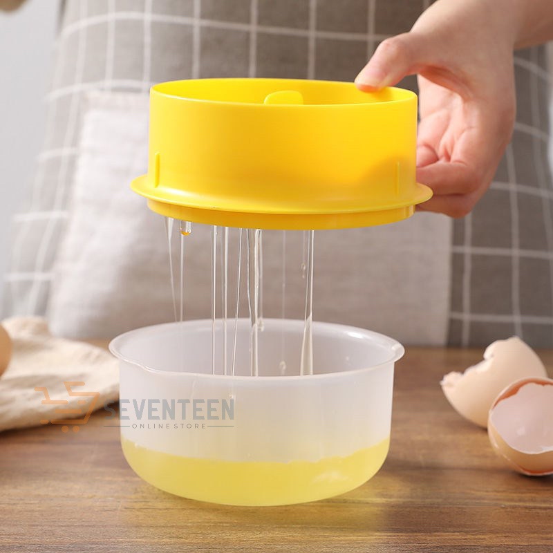 SEVENTEEN EGG YOLK SEPARATOR WADAH PEMISAH PENYARING KUNING TELUR PEMISAH PUTIH TELUR ALAT DAPUT UNIK SERBAGUNA