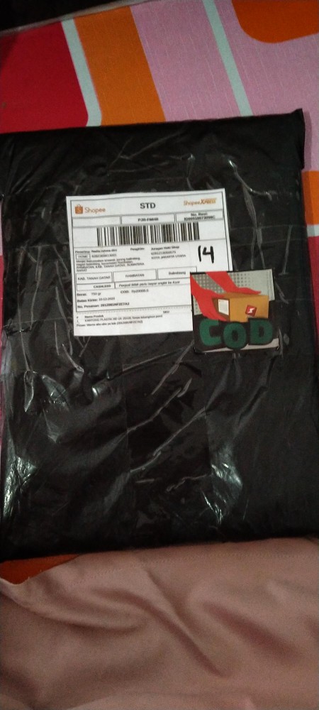 Kantong Plastik Hd Uk 25x35 Tanpa Lubang/non Pond