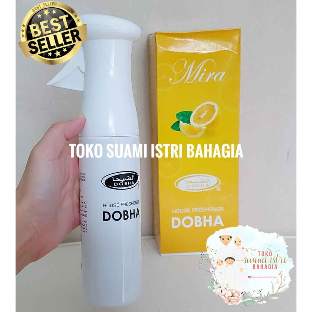 Pengharum Ruangan Mira Lemon 250 ml Dobha Spray Air Bay Fresh