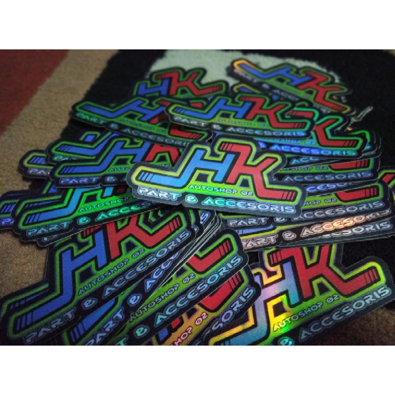 

stiker hologram toko