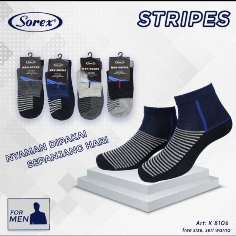 Kaos kaki pria dewasa Sorex M5740-2 8106