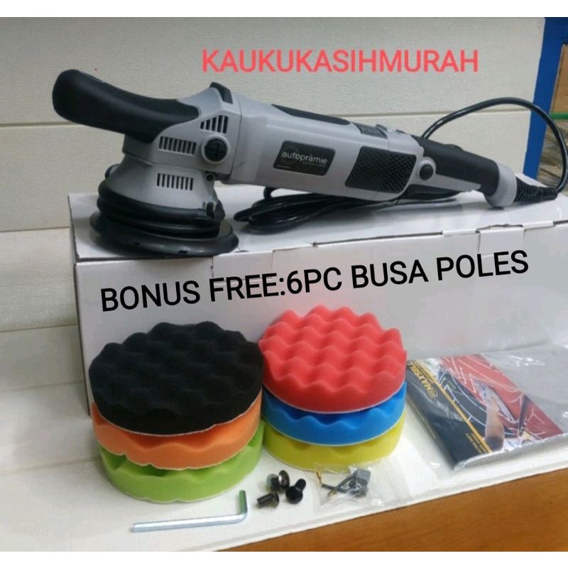 MESIN POLES MOBIL DUAL ACTION 5" ORBIT 15 MM AUTOPRAMIE POLISHER