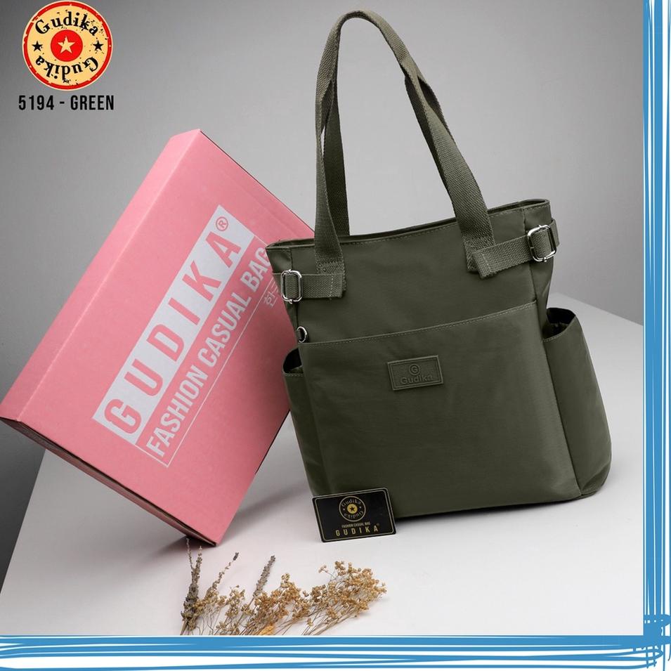 Free Pengemasan GUDIKA Bag 5194 Original - Tas Totebag Gudika Wanita Modis Anti Air Import - Tas Wan