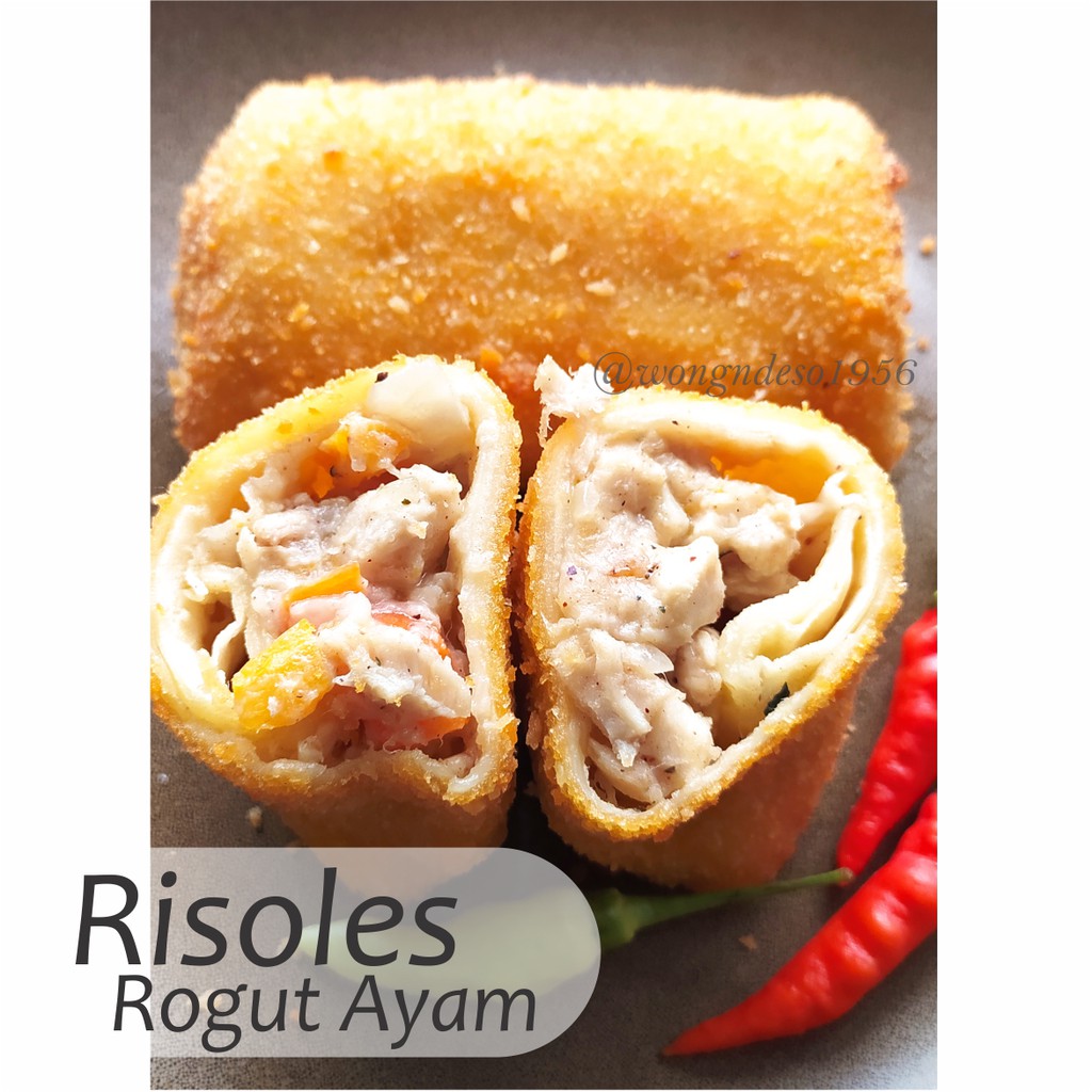 Risoles Rogut Ayam Frozen Risoles Frozen Food Risoles Rogut Surabaya