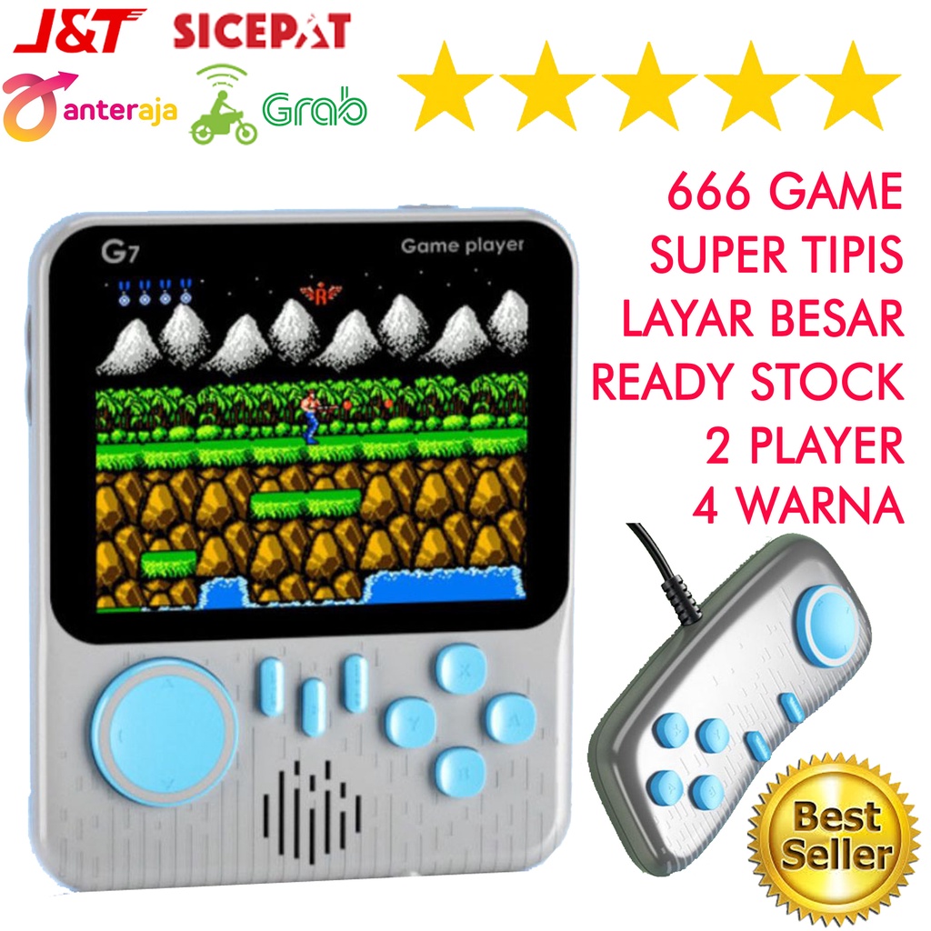 GAMEBOY PVP MAINAN ANAK GAME BOY G7 2 PLAYER ANTI GADGET