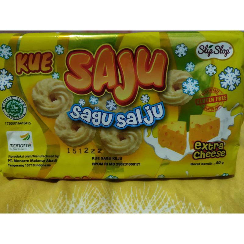 KUE SAJU ( SAGU KEJU EXTRA CHESEE ) 40GR