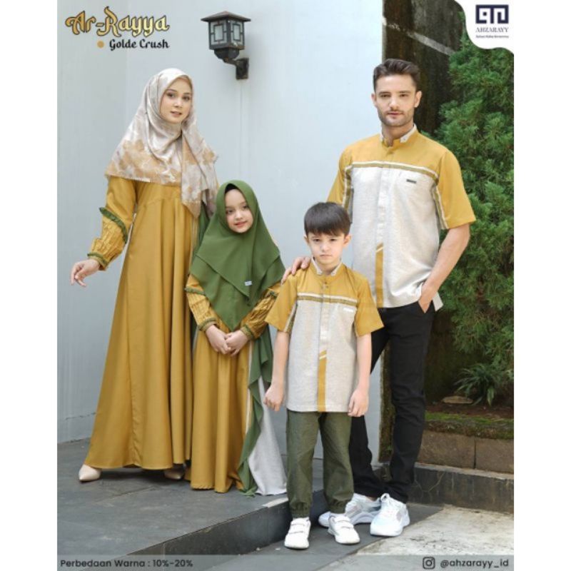 FAMILY SET Original Ahzarayy ArRayya Series Ied 2022