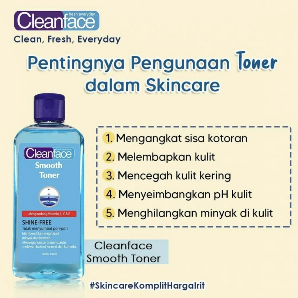 [BESAR] Purbasari Clean Face Smooth Toner - 100 ml