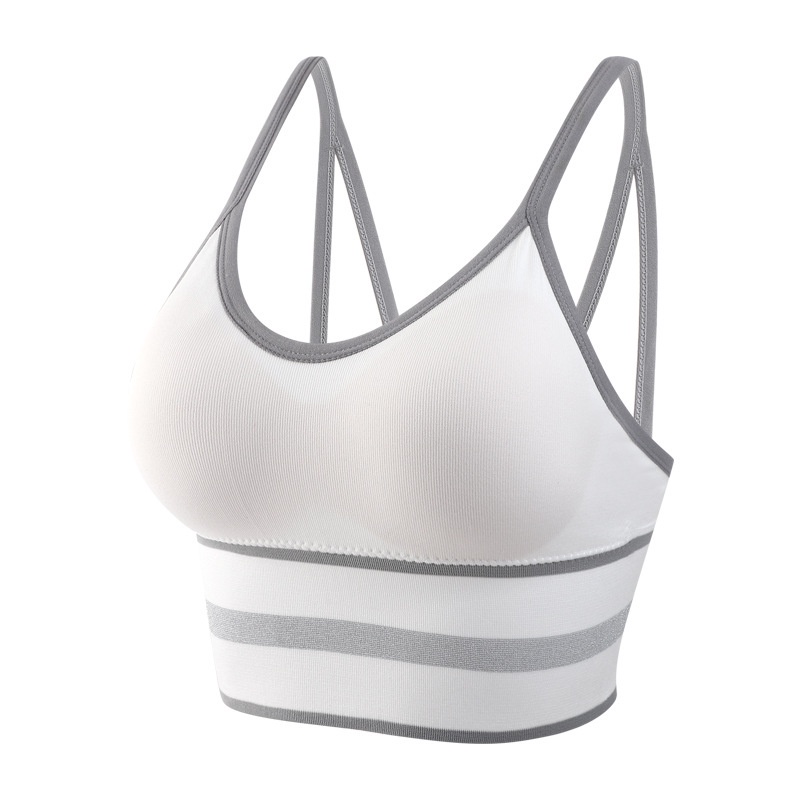 Lookis  - Bra Sport Wanita Tanpa Kawat 6454-PUTIH