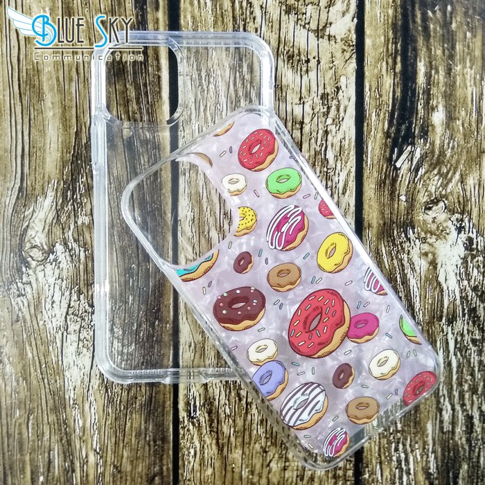 CASING PREMIUM CASE SOFTCASE HARDCASE ANTICRACK DONAT IPHONE 11 PRO