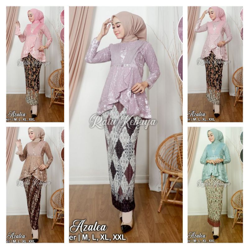 Set kebaya blose ratu//kebaya muslim//kebaya modern//kebaya pesta//kebaya brukat