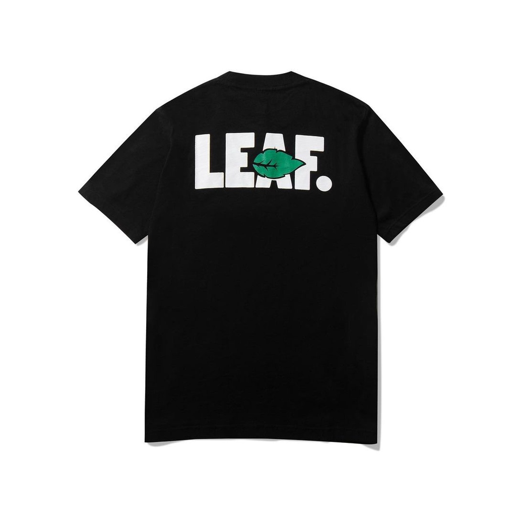 TSHIRT LEAF OG LOGO BLACK