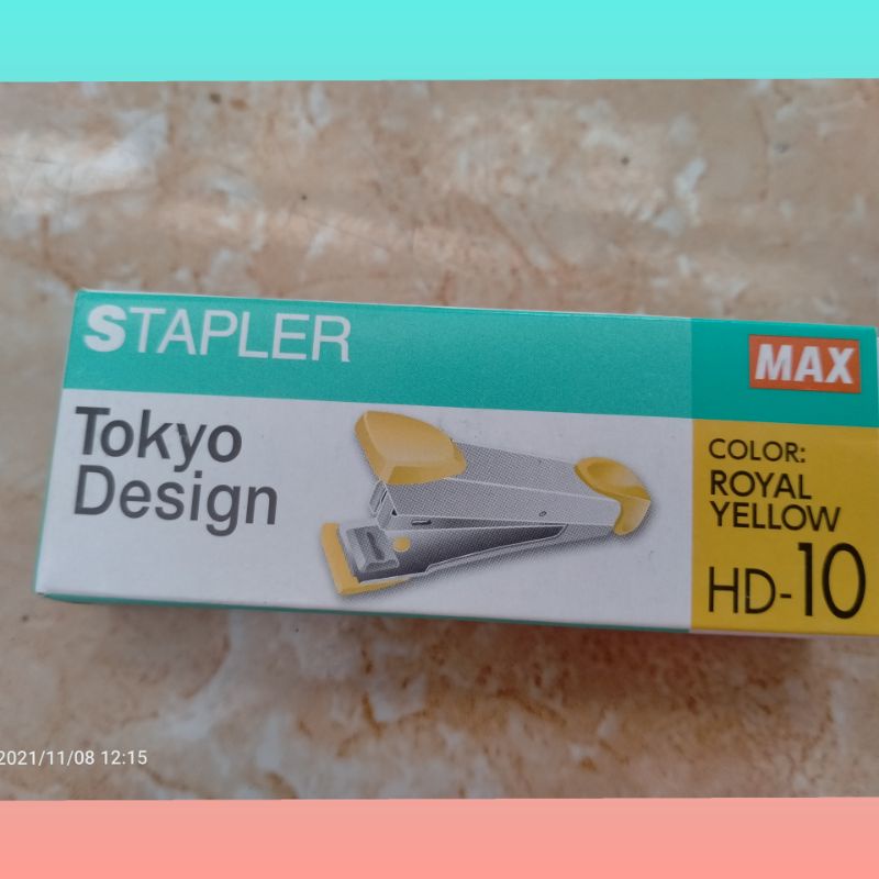 

staples stapler MAX HD 10 ORI TOKYO DESIGN kualitas super, terjamin bagus