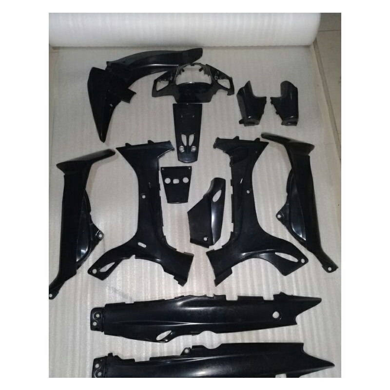Cover body set Fiz R Fiz R Fiz R hitam polos