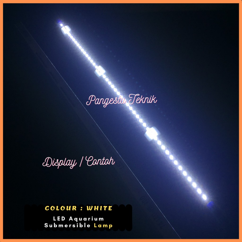 LED Hailong 100 cm/ T4 LED-HL 100 / 7.5 Watt Lampu Celup Aquarium Akuarium - Terdapat 5 macam warna