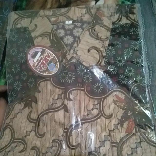 Kemeja Batik Pria Modern Motif Seno Sakty