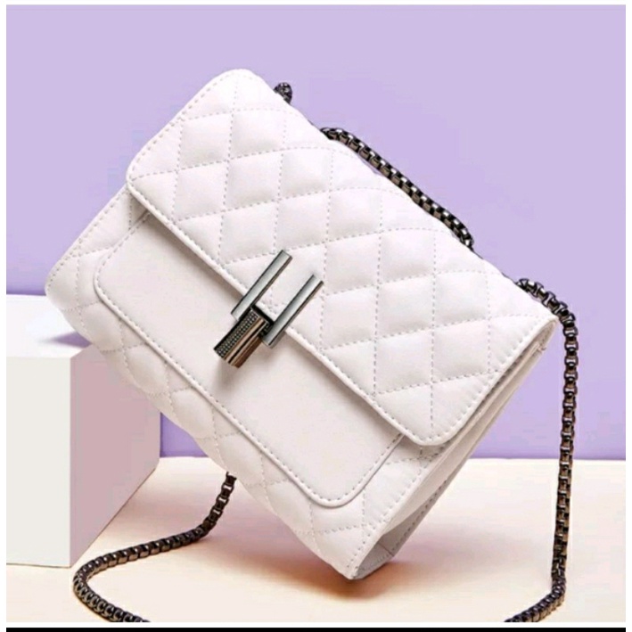 (cod)tas slempang amora/Tali rantai/Tas wanita/tas murah