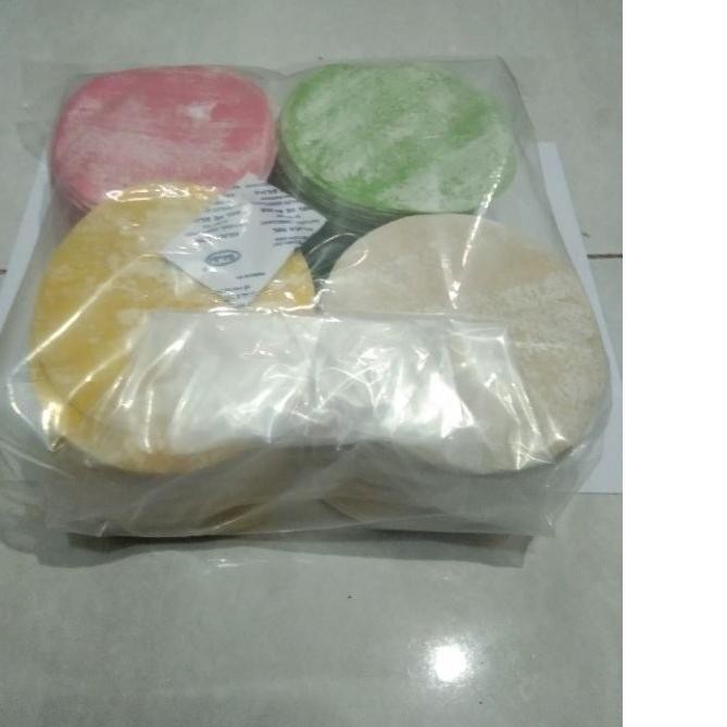 

L4R♤ skin dimsum tipis halal lembut mix 4 colour 1 kg gyoza dimsum wrapper siomay isi 250 sheets hal