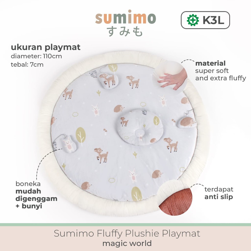 SUMIMO FLUFFY PLUSHIE PLAYMAT