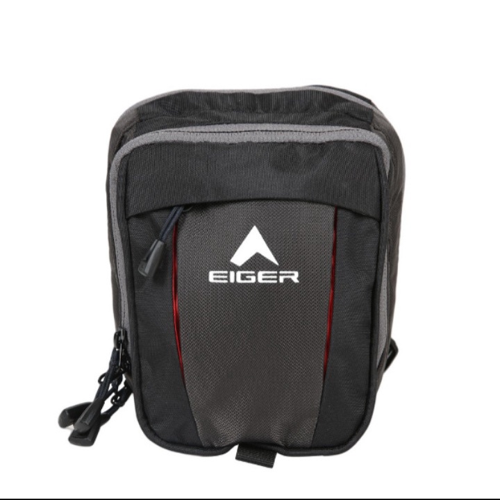 TAS SELEMPANG PAHA EIGERINDOS T.P SCORIA LEGPACK BLACK ORIGINAL