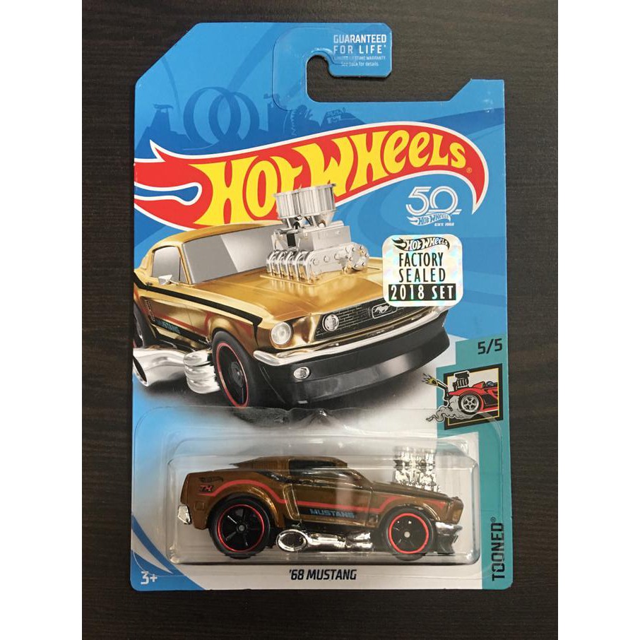 Hot Wheels HotWheels 68 Mustang Tooned Super Treasure Hunts | Diecast Mobil