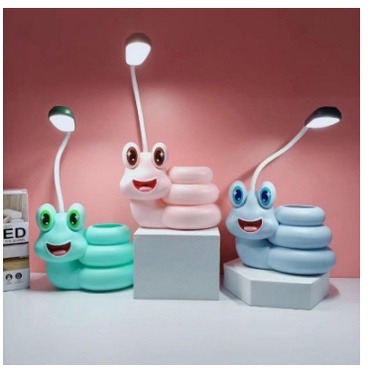 Lampu Belajar Meja Baca Karakter Aesthetic Lucu Mini Kecil Portable Led Desk LAMP siput