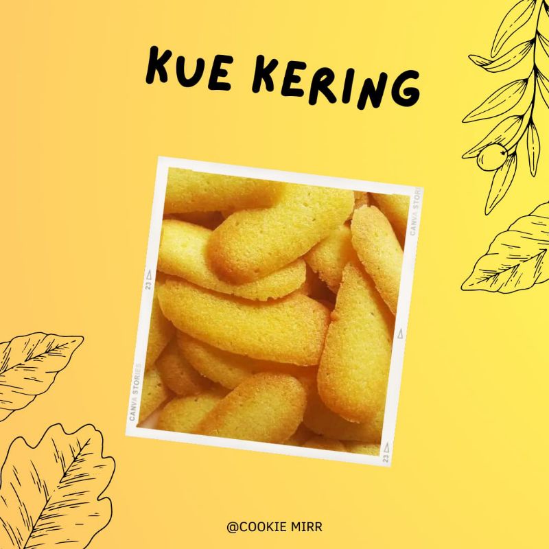 

Kue Lidah kucing