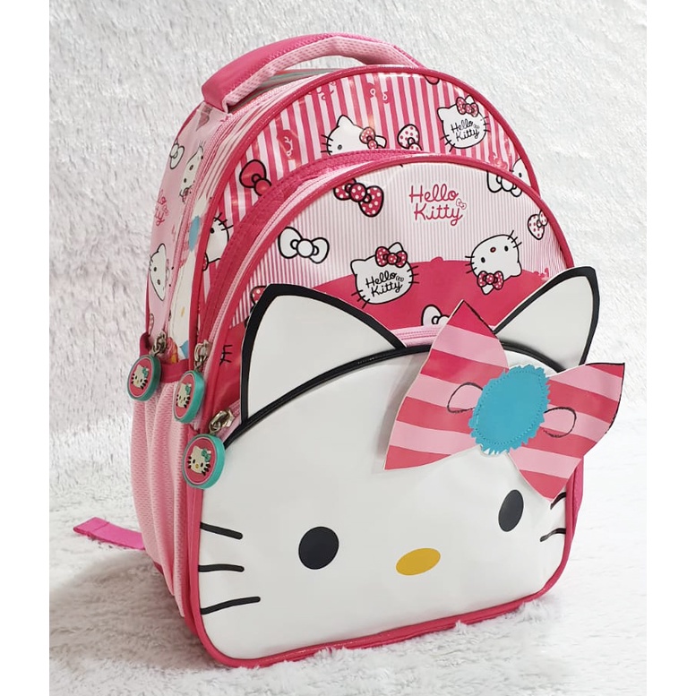 Ransel Anak Sekolah Tas Anak Perempuan Cewek Kantung Coin Ransel TK &amp; PG Bahan Anti Air