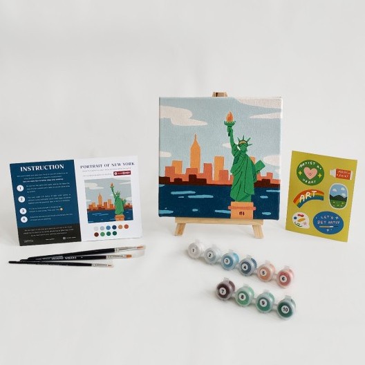 

Paint By Number Bartega - Portrait of New York (City Series) - Without Easel