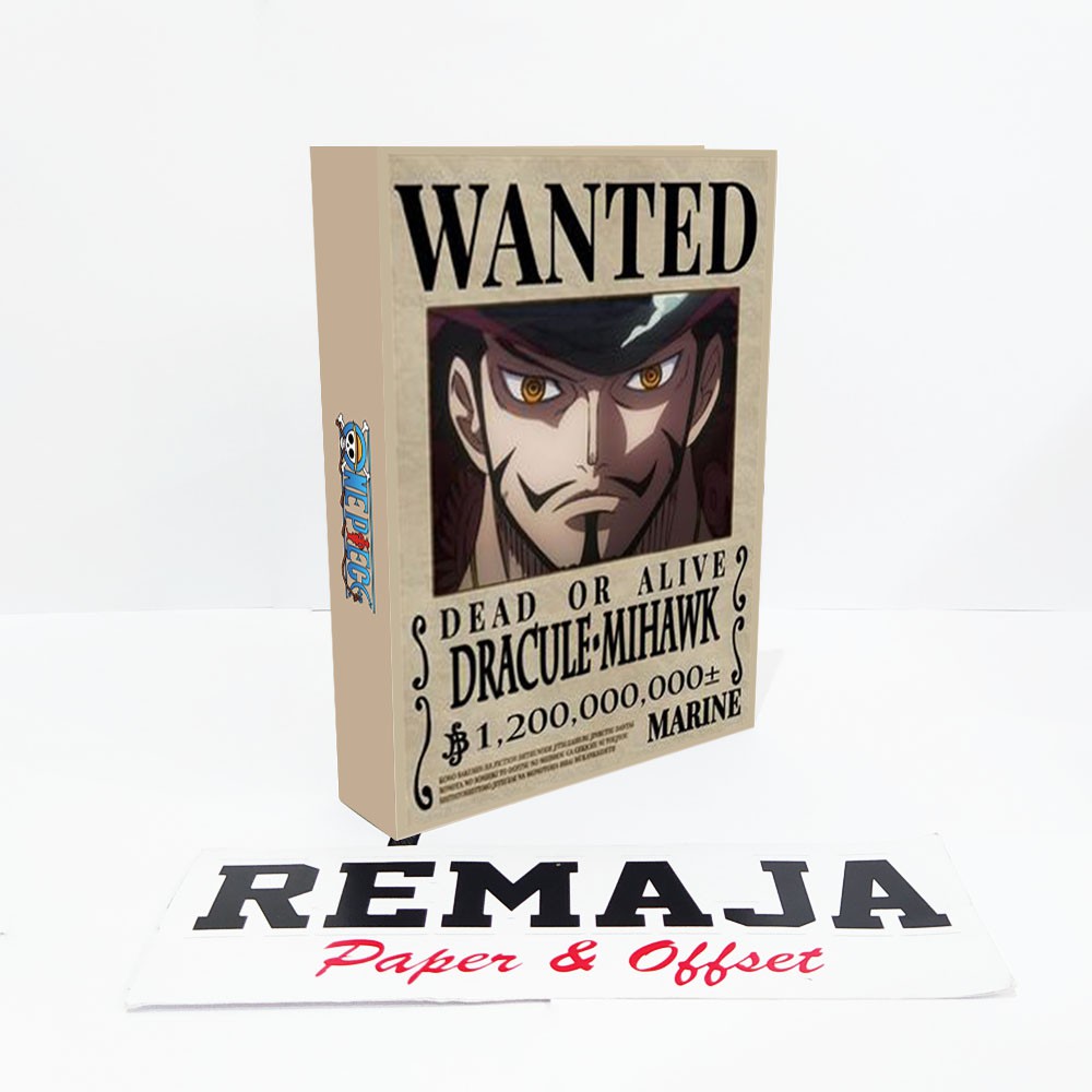 

Pocket book/Notebook Hardcover ONEPIECE DRACULE MIHAWK A6 & A5 / buku tulis catatan notes