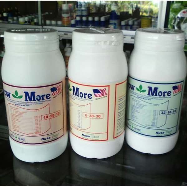 PUPUK GROWMORE LENGKAP (DAUN- BUNGA & BUAH)