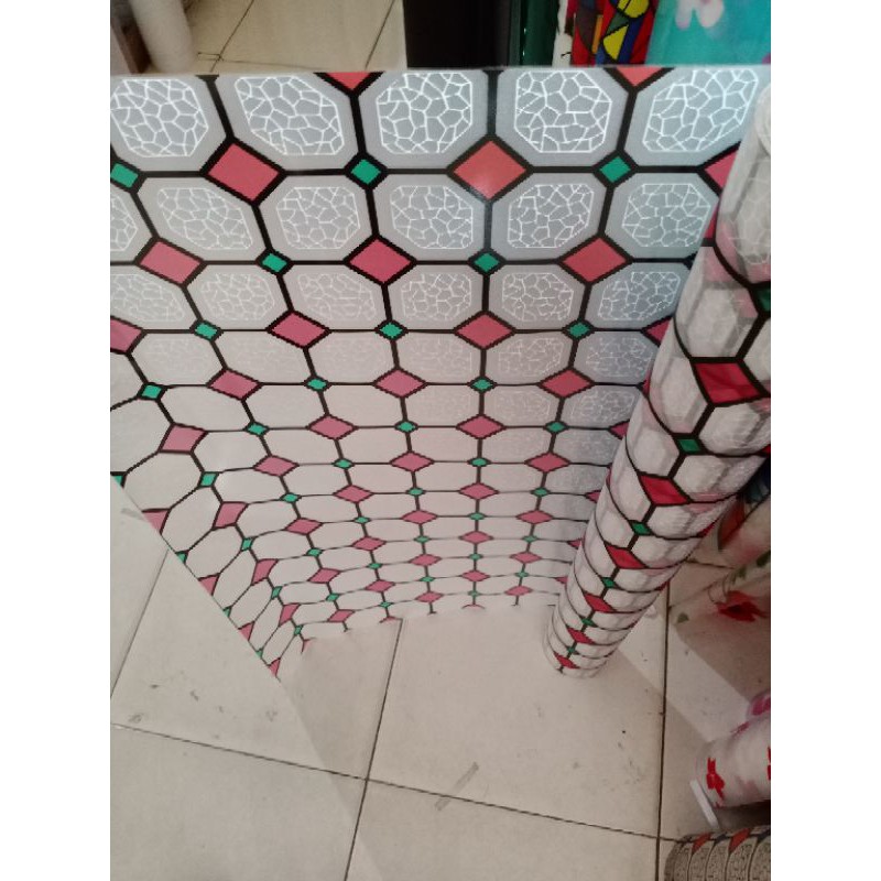 Stiker motif/kaca film/stiker rumah/stiker jendela/kaca film pintu