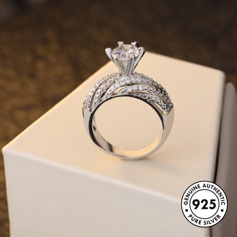 Cincin Sterling Silver 925 Untuk Wanita