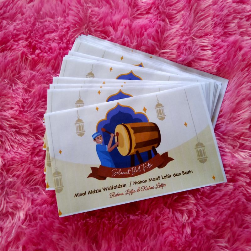 

Amplop Custom foto & nama