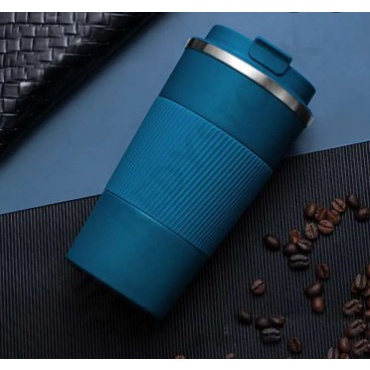 Tumbler Kopi Stainless Rubber Grip Murah