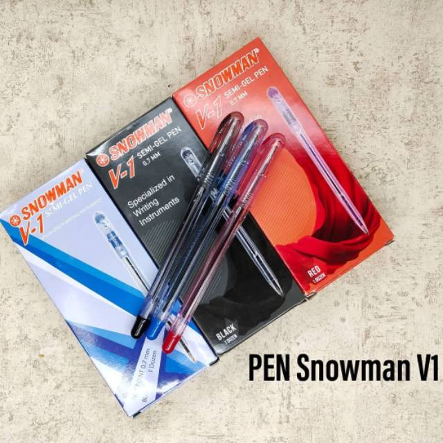 

BOLPOINT SNOWMAN V1 0.7MM/BULPEN SNOWMAN