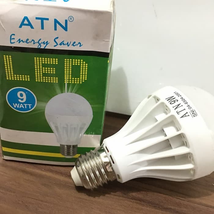 Lampu LED ATN 9W 9 Watt Terang Berkualitas Bagus Hemat Energi