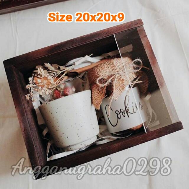 

GIFT BOX KAYU KOTAK SESERAHAN HANTARAN PERNIKAHAN KOTAK MAHAR HAMPERS KOTAK PARCEL AKRILIK ACRYLIC