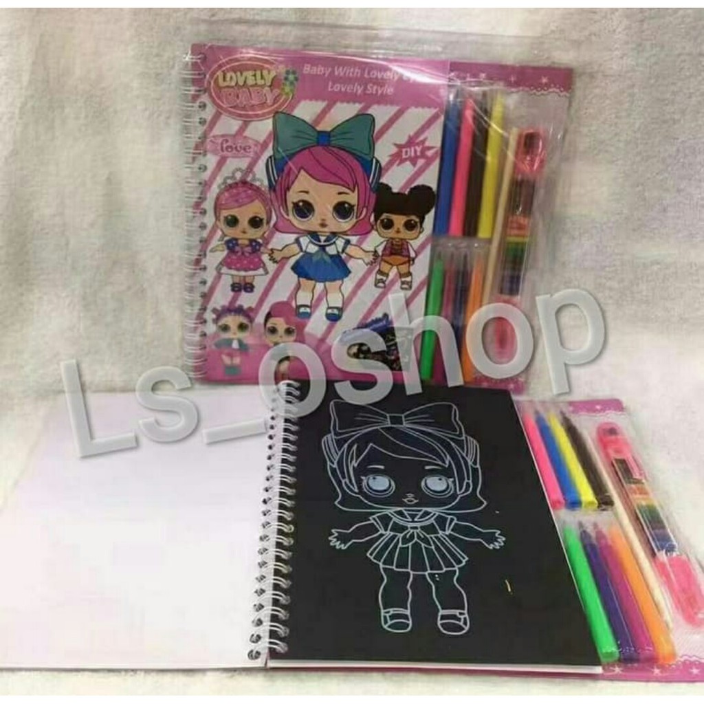 

Buku Gambar Dan Scratch Note Magic